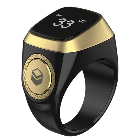 ring qibla tasbeh Electronic Digital Counters Prayer Smart Tally Counter Ring Time Reminder Muslim Gifts Decompression Device