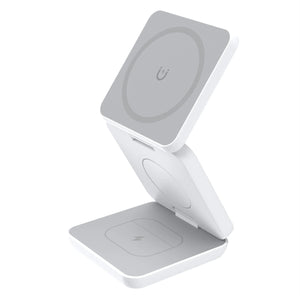 3 in 1 Foldable Magnetic Wireless Charger Stand For Magsafe iPhone 1615 14 13 12 Apple Watch 8 7 6 Airpods Fast Charging Station